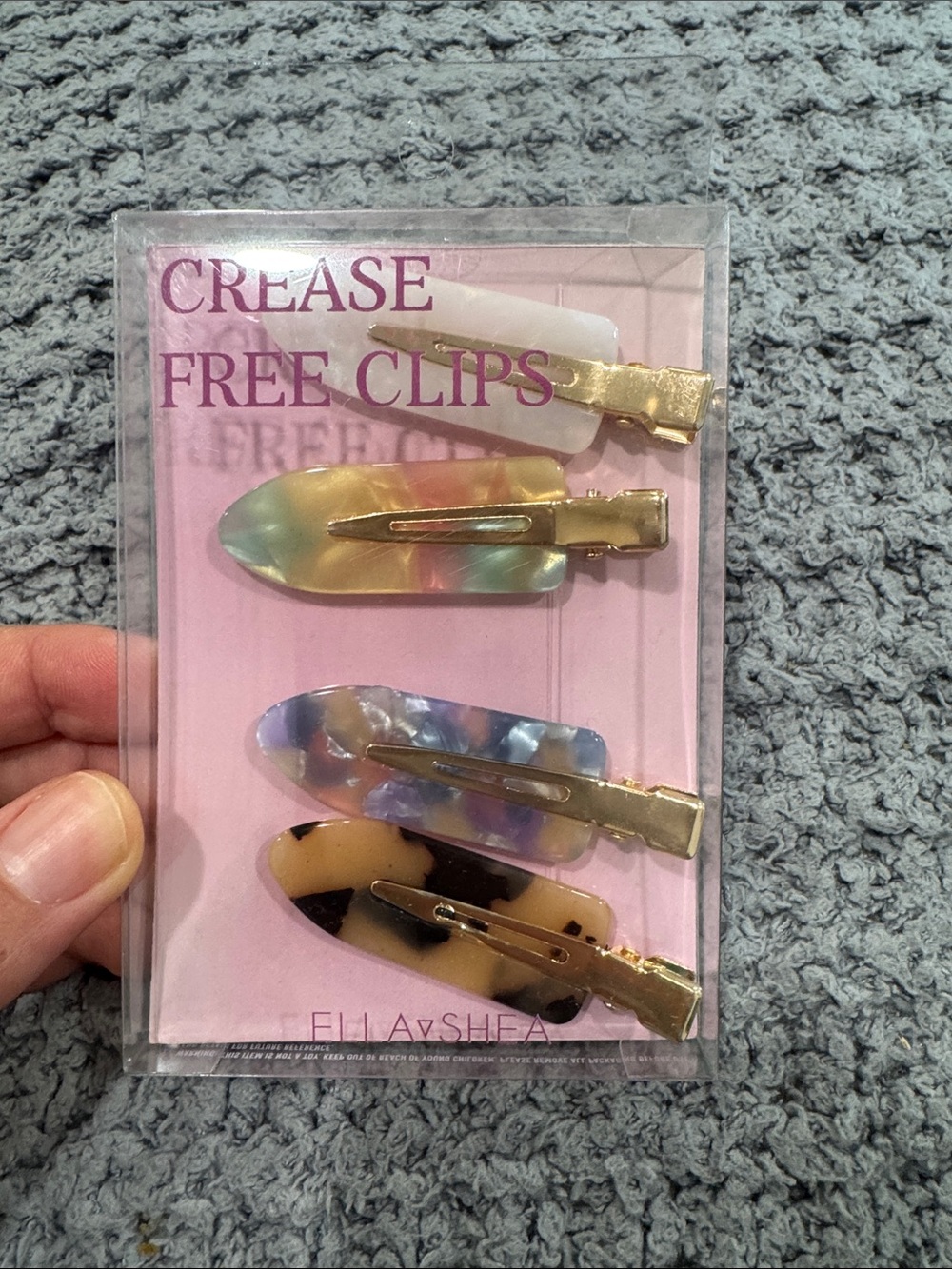 Ella Shea Crease-Free Clips (Pack of 4)